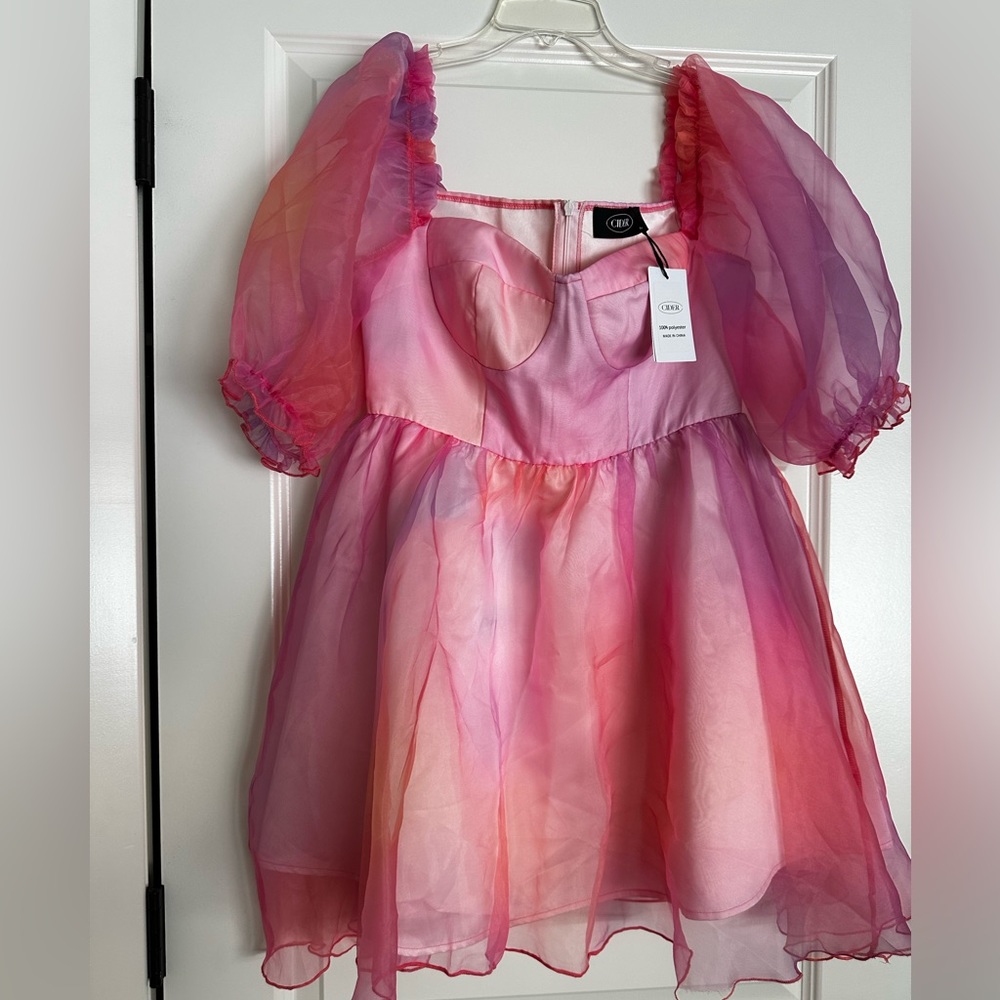 CIDER princess puff sleeve dress! BRAND NEW!
